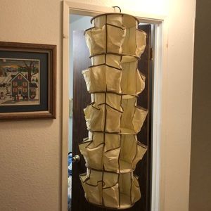 DAZZ hanging closet organizer with shoe storage